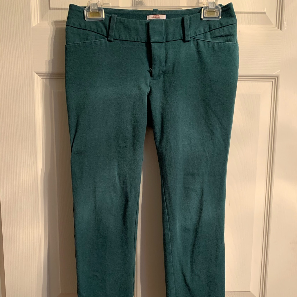 Emerald Green Pixie Style Pants